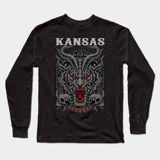 KANSAS BAND MERCHANDISE Long Sleeve T-Shirt